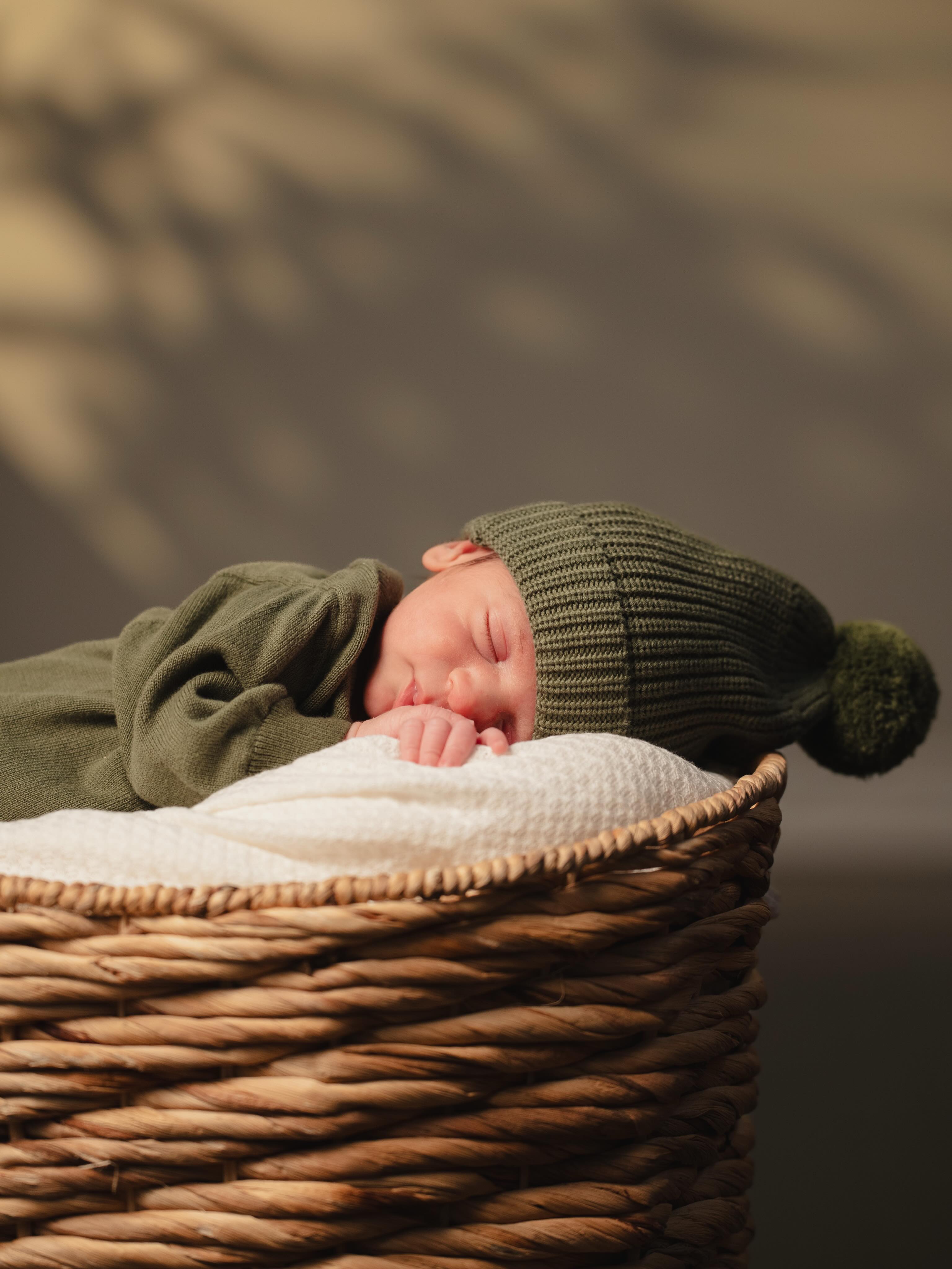 Newborn baby Jad